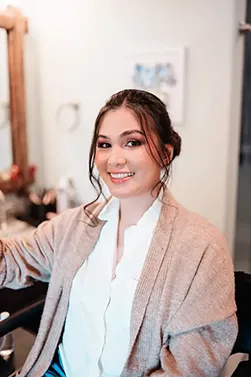 Wilmington bridal soft glam makeup